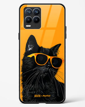 Feline Flair [BREATHE] Glass Case Phone Cover (Realme)