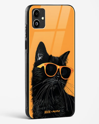 Feline Flair [BREATHE] Glass Case Phone Cover (Samsung)