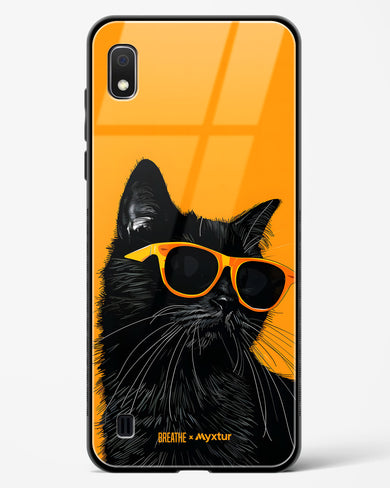 Feline Flair [BREATHE] Glass Case Phone Cover (Samsung)