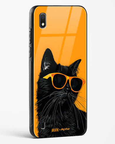 Feline Flair [BREATHE] Glass Case Phone Cover (Samsung)