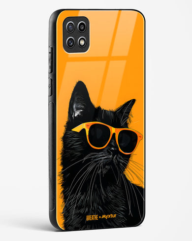 Feline Flair [BREATHE] Glass Case Phone Cover (Samsung)