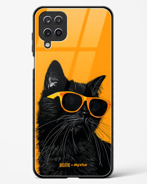 Feline Flair [BREATHE] Glass Case Phone Cover (Samsung)