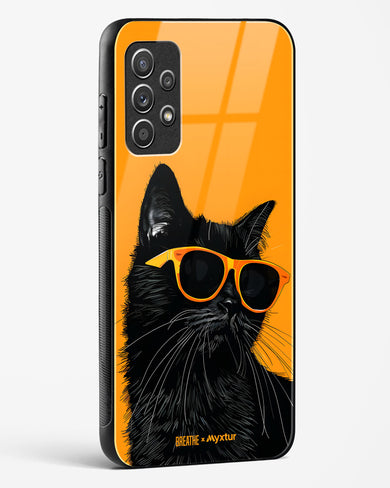 Feline Flair [BREATHE] Glass Case Phone Cover (Samsung)