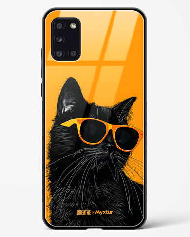 Feline Flair [BREATHE] Glass Case Phone Cover (Samsung)