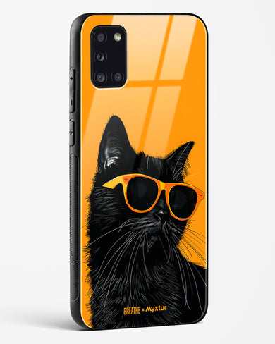 Feline Flair [BREATHE] Glass Case Phone Cover (Samsung)