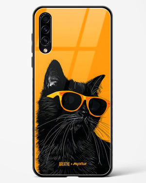 Feline Flair [BREATHE] Glass Case Phone Cover (Samsung)