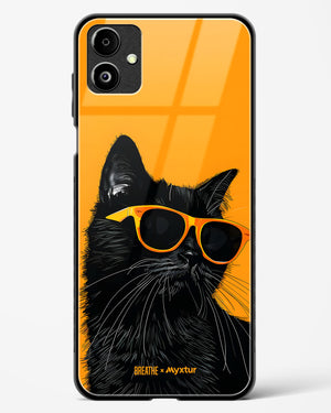 Feline Flair [BREATHE] Glass Case Phone Cover (Samsung)