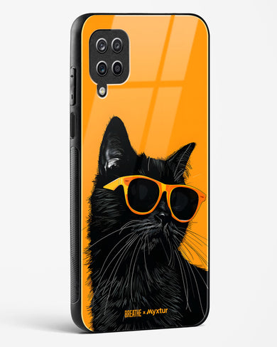 Feline Flair [BREATHE] Glass Case Phone Cover (Samsung)