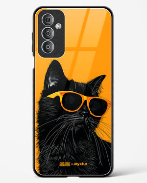 Feline Flair [BREATHE] Glass Case Phone Cover (Samsung)