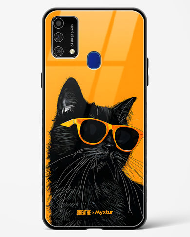 Feline Flair [BREATHE] Glass Case Phone Cover (Samsung)