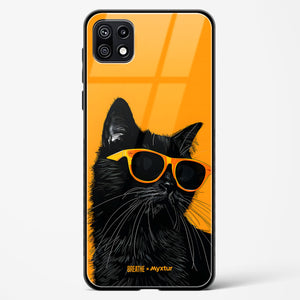Feline Flair [BREATHE] Glass Case Phone Cover (Samsung)