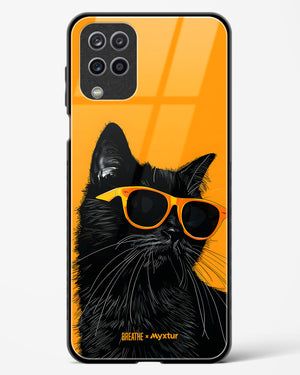Feline Flair [BREATHE] Glass Case Phone Cover (Samsung)