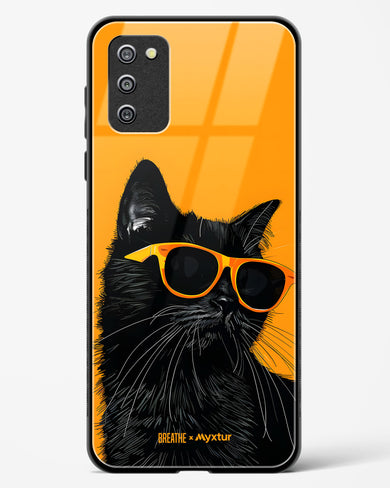 Feline Flair [BREATHE] Glass Case Phone Cover (Samsung)