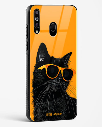 Feline Flair [BREATHE] Glass Case Phone Cover (Samsung)