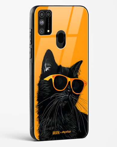 Feline Flair [BREATHE] Glass Case Phone Cover (Samsung)