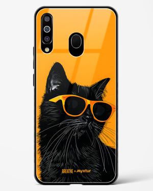 Feline Flair [BREATHE] Glass Case Phone Cover (Samsung)