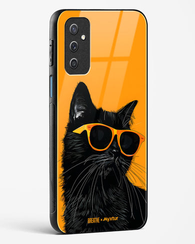 Feline Flair [BREATHE] Glass Case Phone Cover (Samsung)