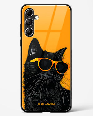 Feline Flair [BREATHE] Glass Case Phone Cover (Samsung)