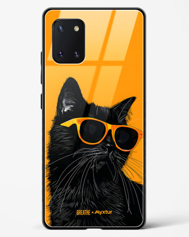 Feline Flair [BREATHE] Glass Case Phone Cover (Samsung)