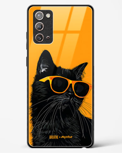 Feline Flair [BREATHE] Glass Case Phone Cover (Samsung)