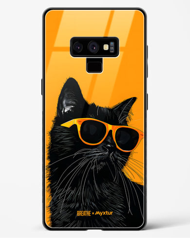 Feline Flair [BREATHE] Glass Case Phone Cover (Samsung)