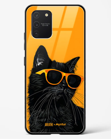 Feline Flair [BREATHE] Glass Case Phone Cover (Samsung)