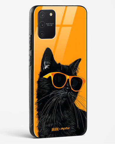 Feline Flair [BREATHE] Glass Case Phone Cover (Samsung)