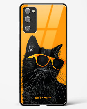 Feline Flair [BREATHE] Glass Case Phone Cover (Samsung)