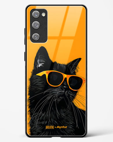 Feline Flair [BREATHE] Glass Case Phone Cover (Samsung)