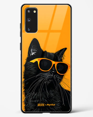 Feline Flair [BREATHE] Glass Case Phone Cover (Samsung)
