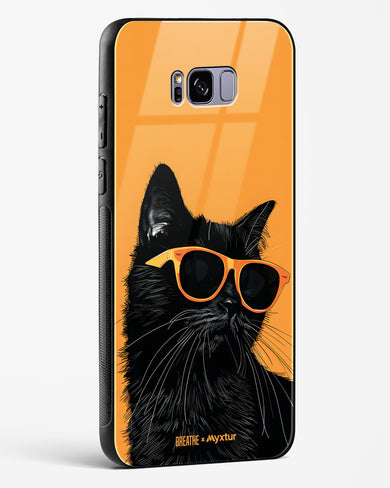 Feline Flair [BREATHE] Glass Case Phone Cover (Samsung)