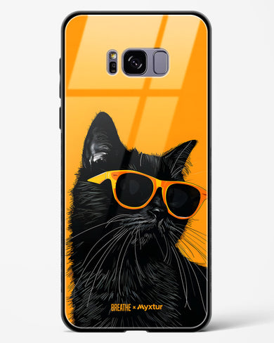 Feline Flair [BREATHE] Glass Case Phone Cover (Samsung)