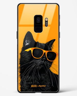 Feline Flair [BREATHE] Glass Case Phone Cover (Samsung)