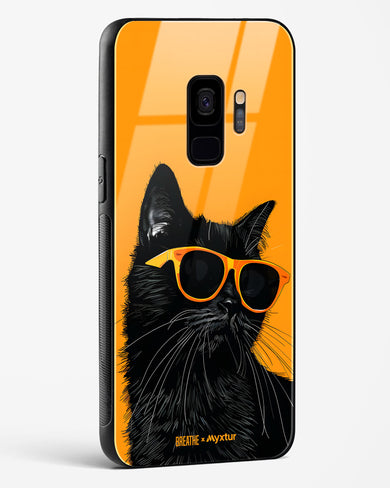 Feline Flair [BREATHE] Glass Case Phone Cover (Samsung)