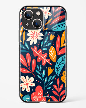 Bold Garden Bloom [BREATHE] Glass Case Phone Cover (Apple)