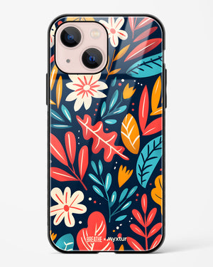 Bold Garden Bloom [BREATHE] Glass Case Phone Cover (Apple)