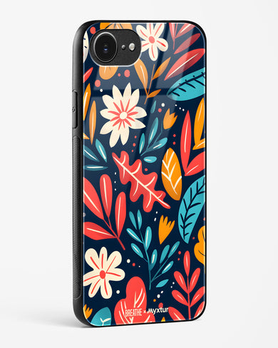 Bold Garden Bloom [BREATHE] Glass Case Phone Cover (Apple)
