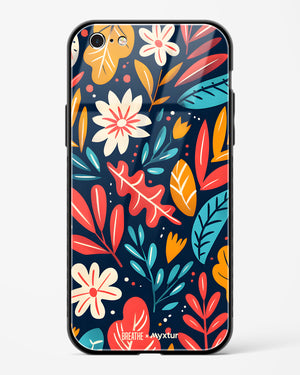 Bold Garden Bloom [BREATHE] Glass Case Phone Cover (Apple)