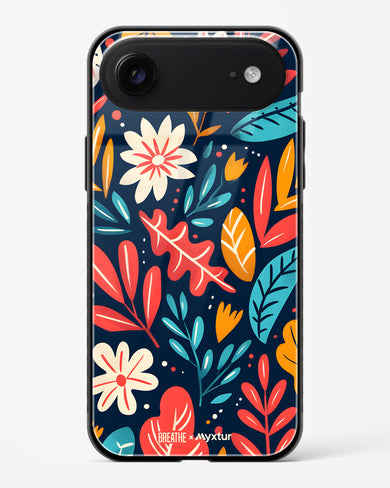 Bold Garden Bloom [BREATHE] Glass Case Phone Cover (Apple)