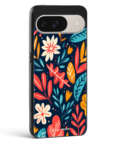 Bold Garden Bloom [BREATHE] Glass Case Phone Cover (Google)