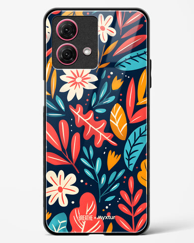Bold Garden Bloom [BREATHE] Glass Case Phone Cover (Motorola)