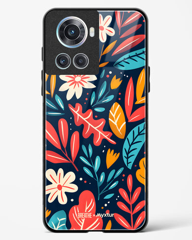 Bold Garden Bloom [BREATHE] Glass Case Phone Cover (OnePlus)