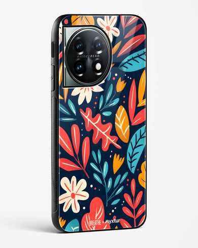 Bold Garden Bloom [BREATHE] Glass Case Phone Cover (OnePlus)