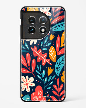 Bold Garden Bloom [BREATHE] Glass Case Phone Cover (OnePlus)