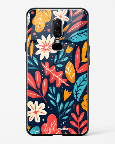 Bold Garden Bloom [BREATHE] Glass Case Phone Cover (OnePlus)