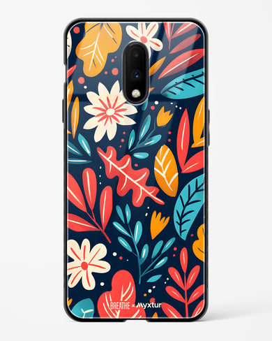 Bold Garden Bloom [BREATHE] Glass Case Phone Cover (OnePlus)