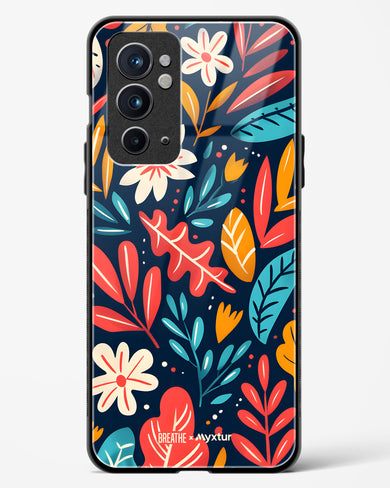 Bold Garden Bloom [BREATHE] Glass Case Phone Cover (OnePlus)