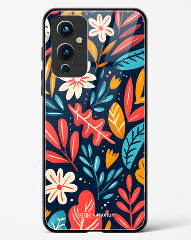 Bold Garden Bloom [BREATHE] Glass Case Phone Cover (OnePlus)