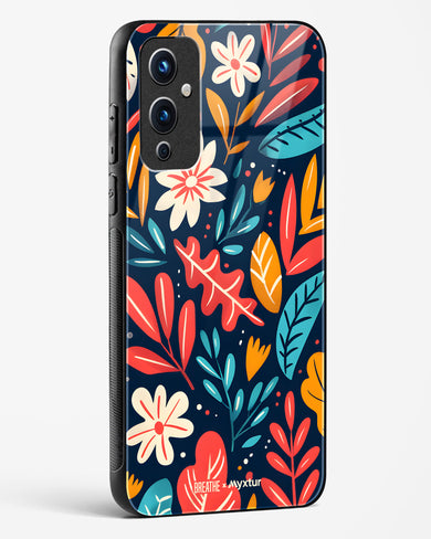 Bold Garden Bloom [BREATHE] Glass Case Phone Cover (OnePlus)