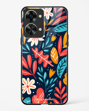 Bold Garden Bloom [BREATHE] Glass Case Phone Cover (OnePlus)